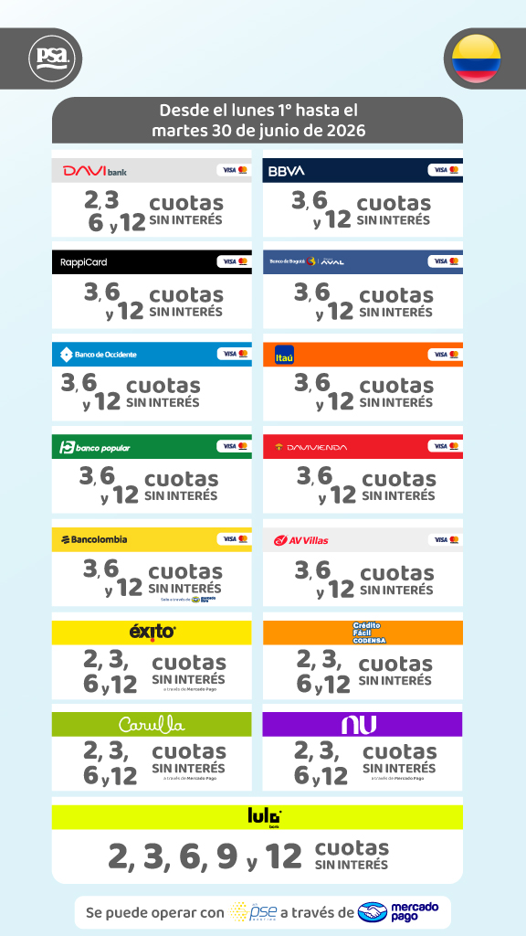 Promociones vigentes 